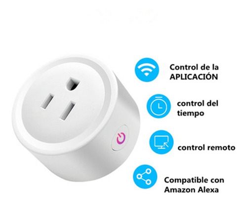 Imagen 8 de 8 de Enchufe Inteligente Wifi Smart Plug Con App