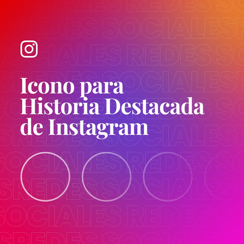 Icono Para Historias Destacadas De Instagram