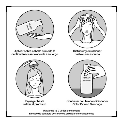 Imagen 8 de 9 de Shampoo Morado Matiza Tonos Cálidos En Rubios 300 Ml