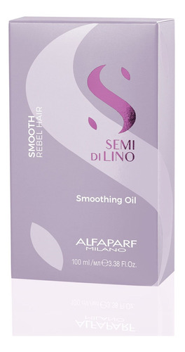 Oleo Capilar Alfaparf Semi Di Lino Smoothing Oil 100 Ml