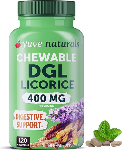 Yuve Naturals Masticables Veganos De Regaliz Dgl 120und