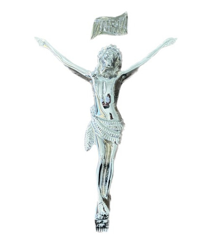 Cristo Cromado 32 Cm