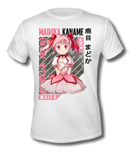 Playera Anime Madoka Kaname Magica 