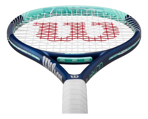 Raqueta De Tenis Wilson Ultra Power 100 Color Azul Tamaño Del Grip 4 3/8