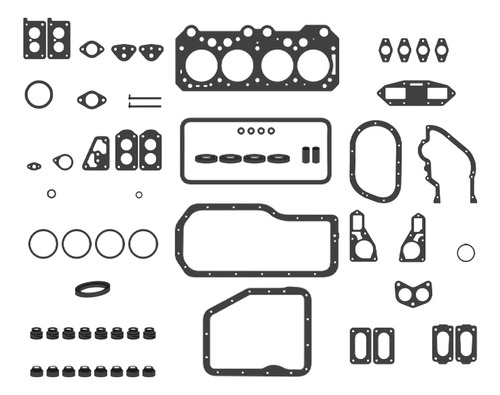 Juntas De Motor - Peugeot 505 Gamma 87... 2000cc, C/ Retenes