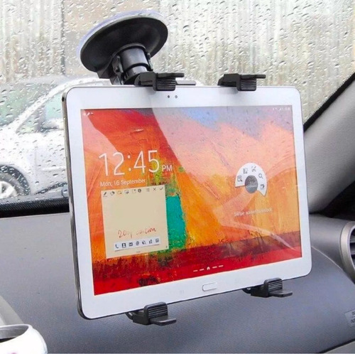 Soporte Auto Porta Tablet Automóvil Parabrisas Ventosa