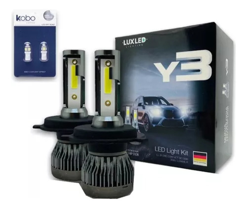 Bi Led Cree H4 Chevrolet Cruze Alta Y Baja  22.000 Lums Cob