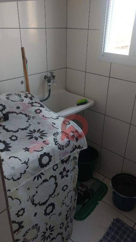 Imagem 12 de 12 de Apartamento Com 1 Dormitório À Venda, 48 M² Por R$ 170.000,00 - Vila Guilhermina - Praia Grande/sp - Ap2733