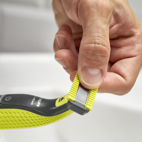 Philips Oneblade Qp2824/10 Afeitadora Verde Lima 5 Peines Verde Lima