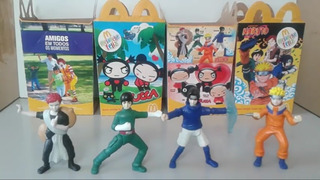 juguetes de naruto mcdonalds