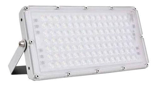 Imagen 1 de 10 de Reflector Led Blanco 100w Led Alta Potencia Exterior Ip66 Sl