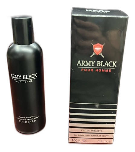 Perfume Marca Km2 Para Hombre Army Black 100ml