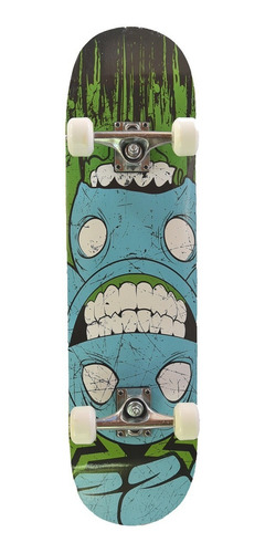 Skate Patineta Completa Tabla Maple Concava Truck Aluminio