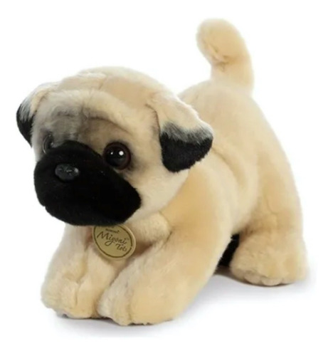 Peluche Perro Pug Cachorro Aurora Premium Suave Regalo