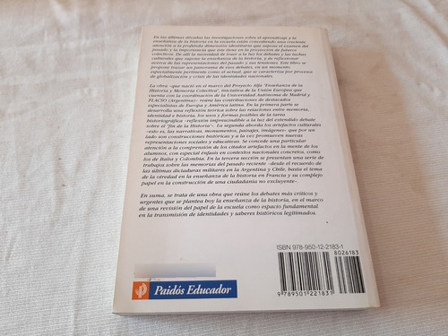 Imagen 2 de 10 de Enseñanza De La Historia Y Memoria Colectiva M Carretero