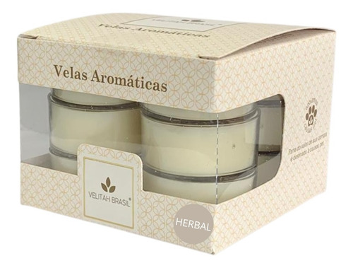 Imagem 5 de 7 de Kit 3 Vela Aromática Com 12 Mini Velas De Cada Total 36 Uni
