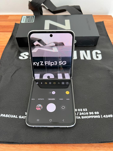 Samsung Z Flip 3, 5g Igual A Nuevo Color Crema 128gb, 8gb 