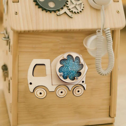 4 Accesorios De Busy Board Para Niños, Regalos Prácticos De