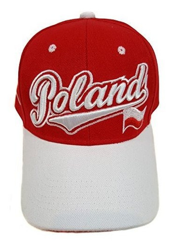 Tp Sports Poland Gorra De Béisbol Estilo Flash Plano De Dos 