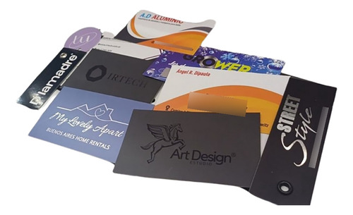 100 Tarjetas Personalizadas Premium Full Color Laminados