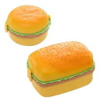 Comprar Set 2 Loncheras Box Lunch  Chapata Y Hamburguesa, Bento Box