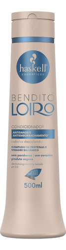 Condicionador Haskell Bendito Loiro Reconstrução - 500ml