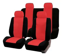 Comprar Cubre Asientos - Polyester Gts 001 Negro-rojo