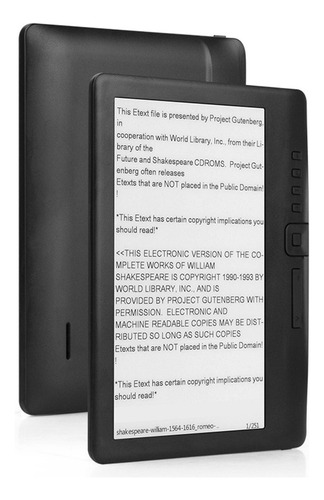 Lector De Batería De Libros Electrónicos Compacto De 16 Gb,