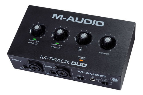 Imagen 3 de 6 de Interface De Audio M-audio M-track Duo Usb 2 Canales 48 Khz