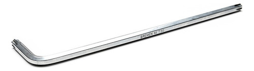Llave Torx 10 En L Individual Larga Bremen Tamper Torx 5408 Color Plateado