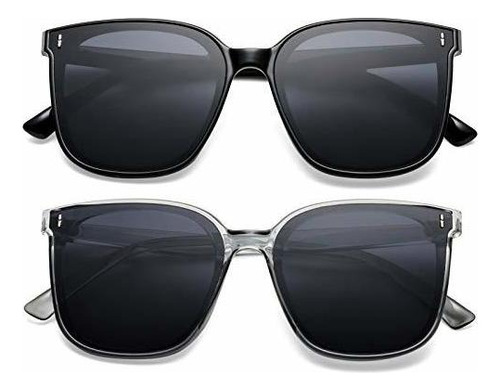   De Sol - Scvgver Trendy Oversized Sunglasses For Wom