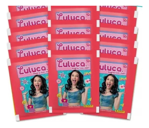 Kit 50 Figurinhas Do Álbum Luluca = 10 Envelopes Panini