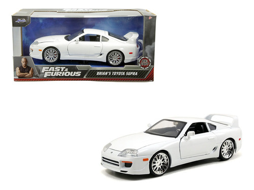 Toyota Supra Rapido Y Furioso 7 Escala 1:24 