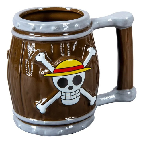 Taza De Colección One Piece Pirata * Luffy, Zoro, Sanji