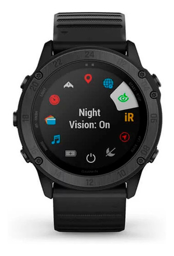 Reloj Tactix Delta Garmin Zafiro Smartwatch Multideporte Map Caja Negro Malla Negro Bisel Negro