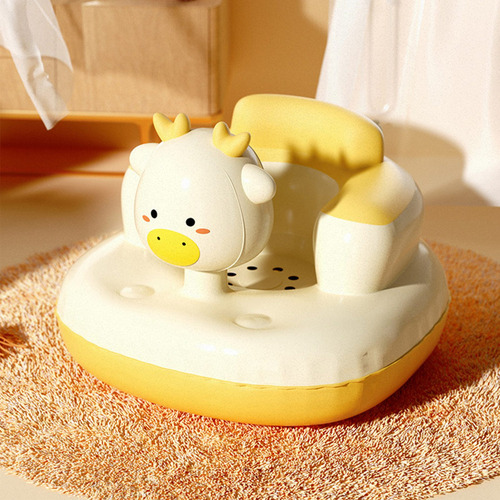 Asiento De Piso Inflable Plegable Para Bebés Deer