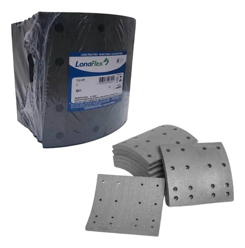Kit Reparo Freio Patim Lona Tambor Compatível Carreta Randon