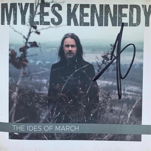 Cd Disco Autografiado Myles Kennedy Alter Bridge Slash 2021 (Usado)