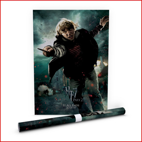 Poster Pelicula Harry Potter Deathly Hallows 2 #14 - 40x60cm