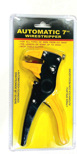 Pinza Alicate Pelacable Automática 7 0.2-6mm