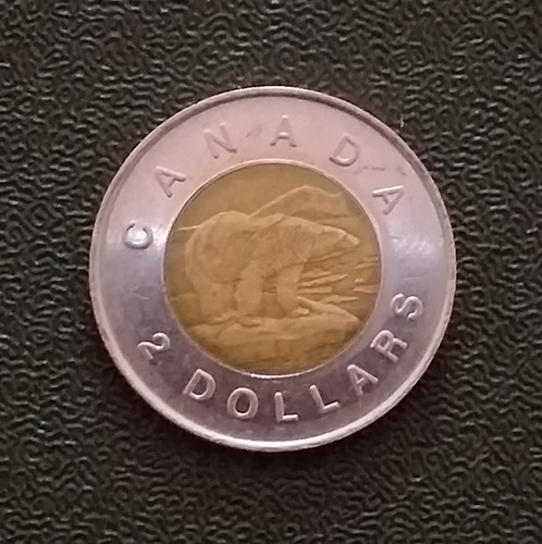 Moneda Canada 2 Dólares 1996