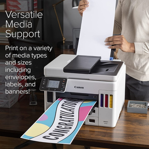 Impresora Canon Maxify Gx7010, Multifuncional, Duplex, Wifi