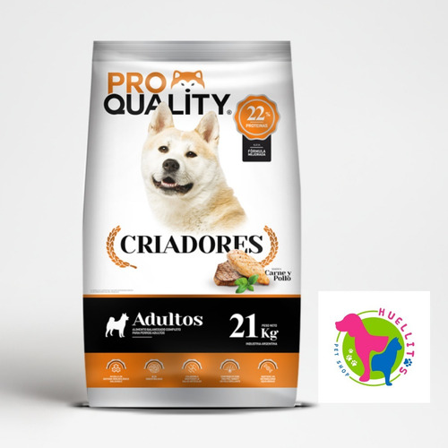 Pro Quality Criadores Perro Adulto X20kg-e/g Z/o Huellitas