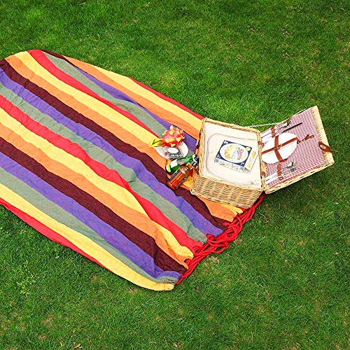 Hamaca Para Acampar En El Jardin Al Aire Libre, Hamaca Port