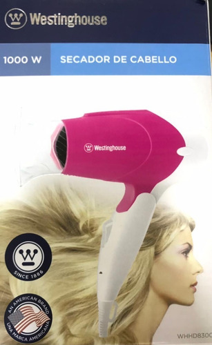 Imagen 5 de 10 de Secador De Pelo Plegable Westinghouse C/ Boquilla 2 Niveles