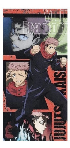 Toalla Itadori Jujutsu Kaisen Anime 120x60