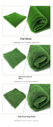 ... Follaje Artificial Musgo For Muro Verde 100*100cm