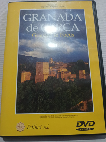 Película Dvd Granada De Cerca Granada In Focus 