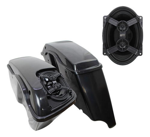Kit Alforge Estendido Com Alto Falates, Acompanha Capas Prot