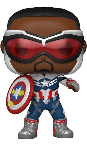 Imagen 2 de 2 de Funko Pop! Marvel Falcon Capitan America #818 Original